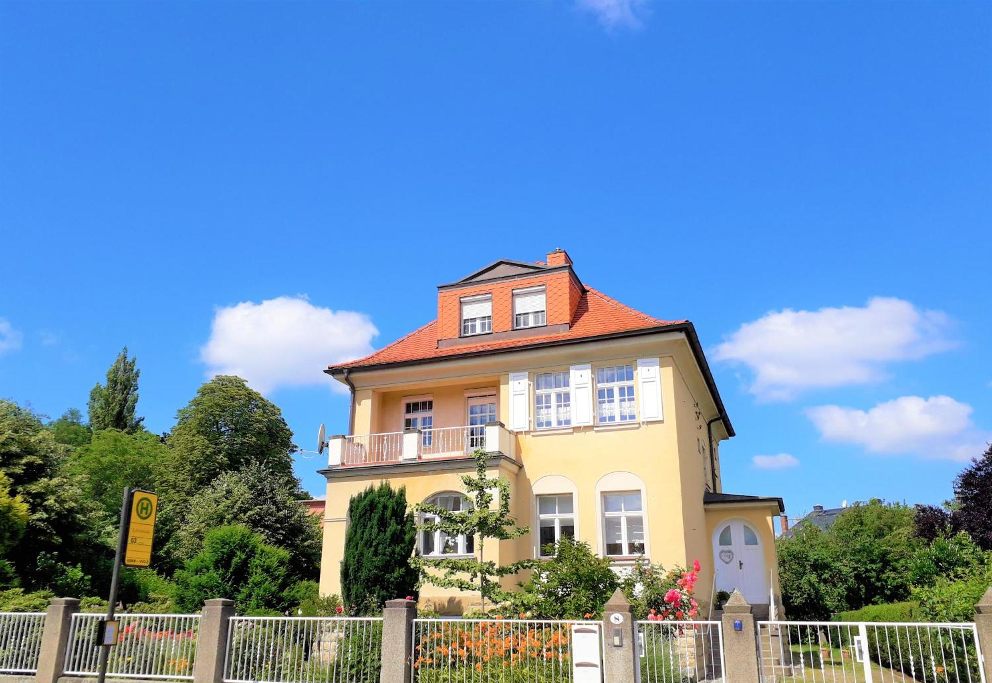 Villa Freia Dresden - Exklusive Ferienwohnung Zum Erholen & Entspannen Exterior photo